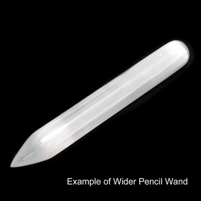 Selenite - Pencil Wand(5 1/2 Inches)