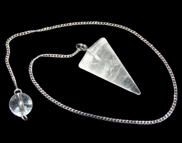 Clear Quartz Cone Pendulum