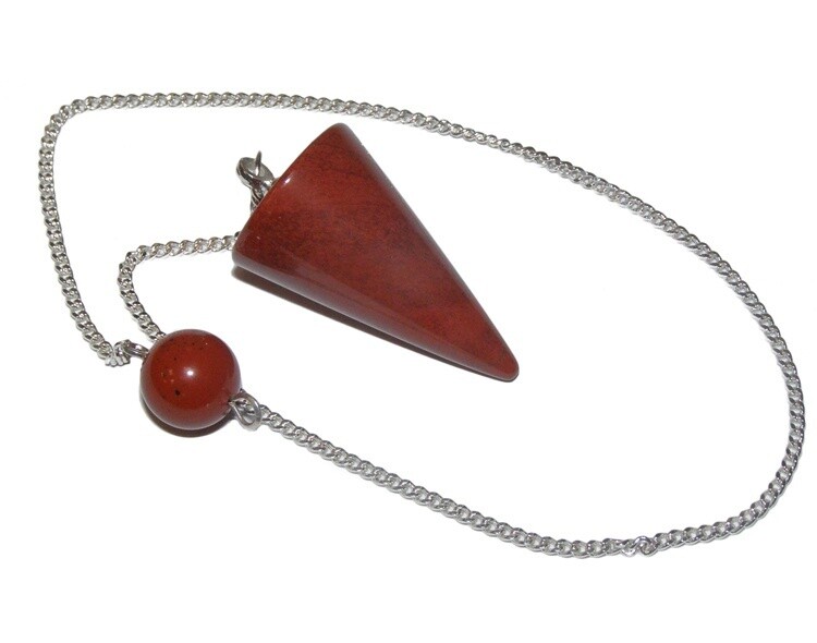 Red Jasper Cone Pendulum
