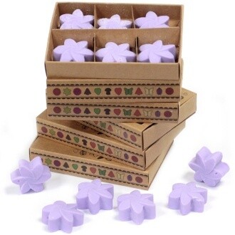 Box of 6 Luxury Wax Melts - Lavender Fields