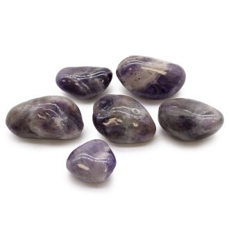 Amethyst Tumblestone Lrg.