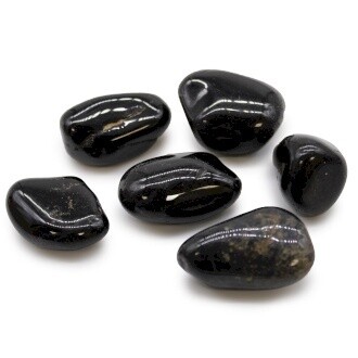 Black Onyx Tumblestone Lrg.