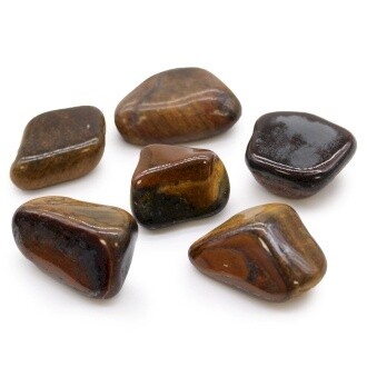 Tigers Eye - African Tumblestone