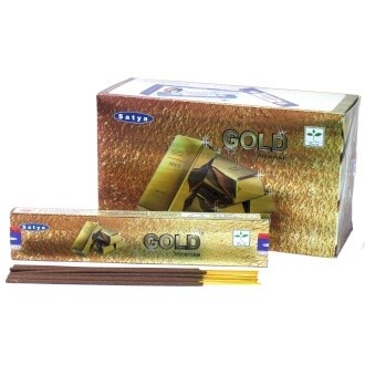 Gold Incense Sticks By Satya