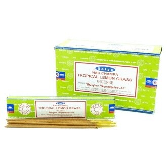 Tropical Lemongrass Incense Sticks By Satya