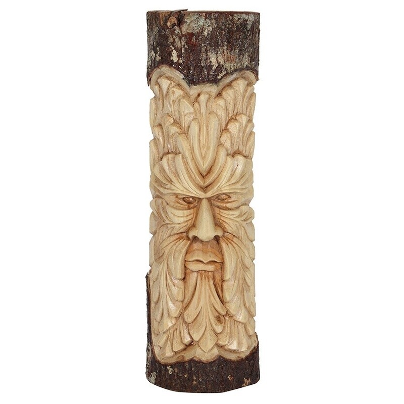 50cm Green Man Wood Carving
