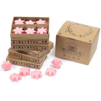 Box of 6 Luxury Wax Melts - Japanese Magnolia