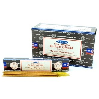 Black Opium Incense Sticks By Satya