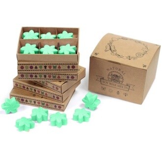 Box of 6 Luxury Wax Melts - Hidden Garden