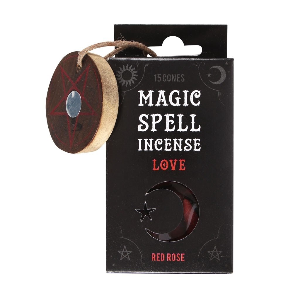 Rose &#39;Love&#39; Spell Incense Cones