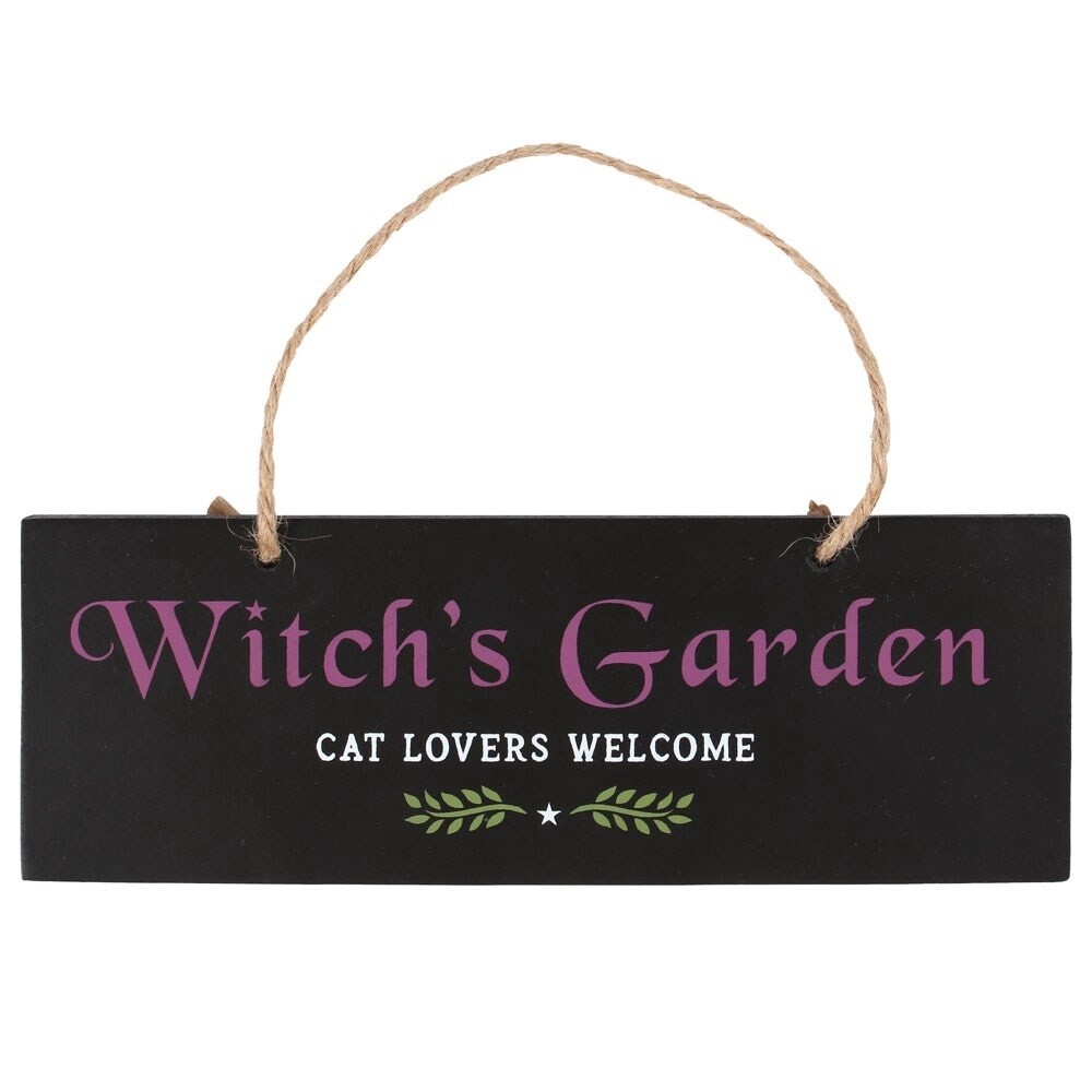 Witch&#39;s Garden Hanging Sign
