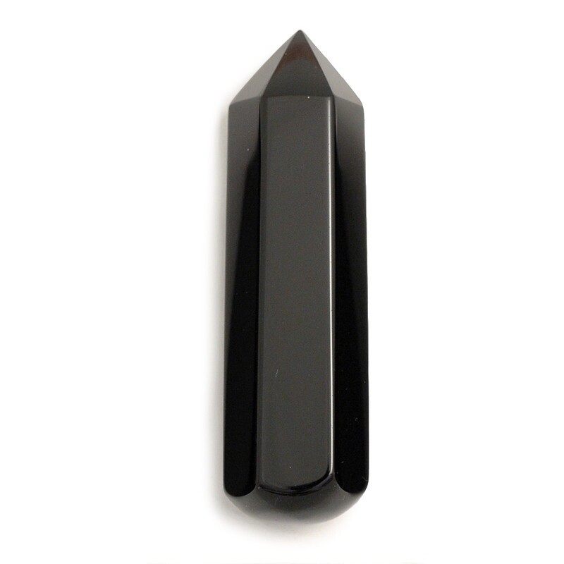 Black Obsidian Wand (60mm)