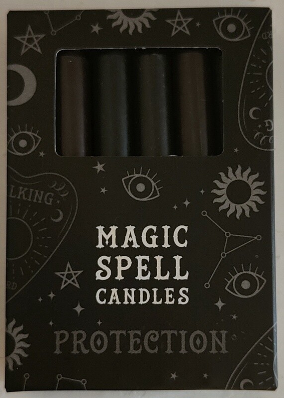 Black - Black Magic Spell Candles 12