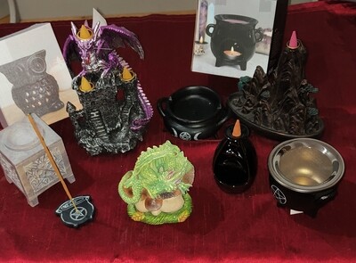 Incense, Burners and Ash Catchers