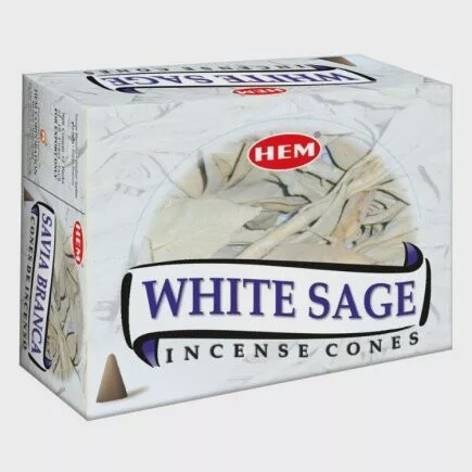 HEM White Sage Cones