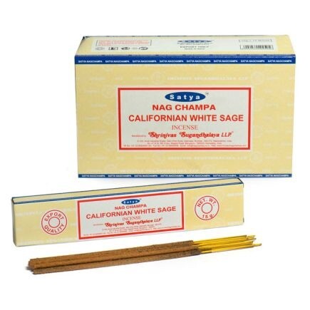 Californian White Sage  Incense Sticks By Satya