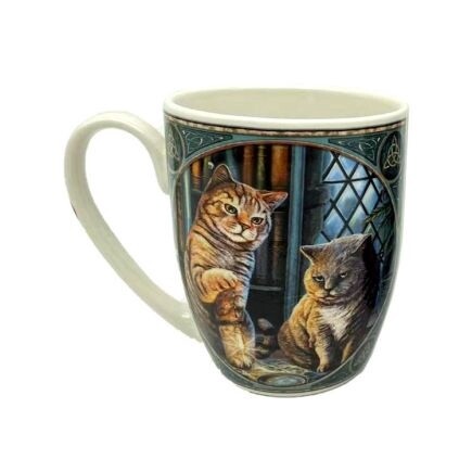 Lisa Parker Purrlock Holmes Cat Porcelain Mug
