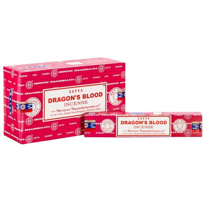 Dragon&#39;s Blood  Incense Sticks By Satya