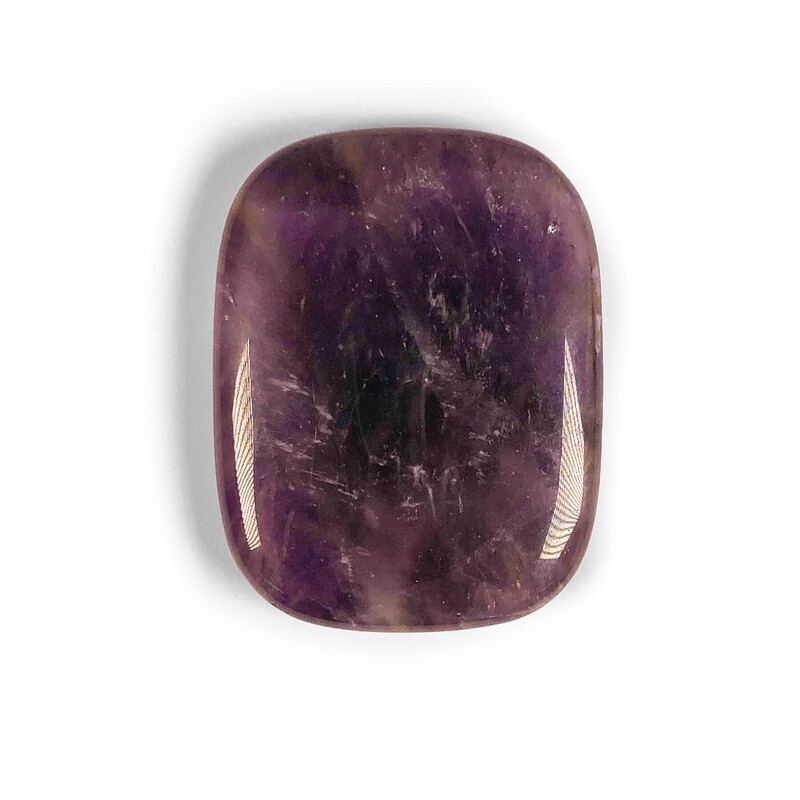 Amethyst - Crystal Palm Stone