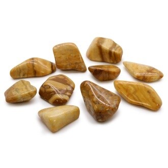 Jasper Yellow XL Tumblestone