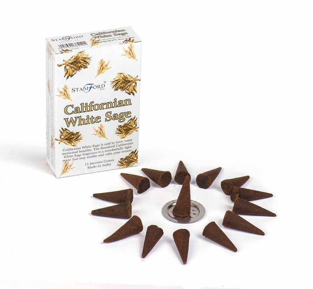 Incense Cones Stamford California White Sage