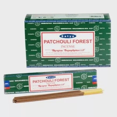 Patchouli Forest Incense Sticks by Satya