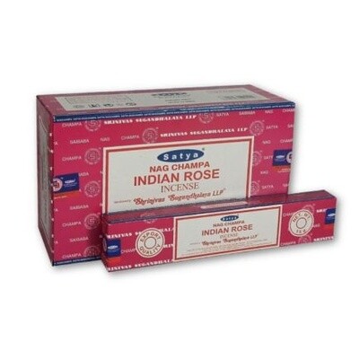Indian Rose Incense Sticks by Satya