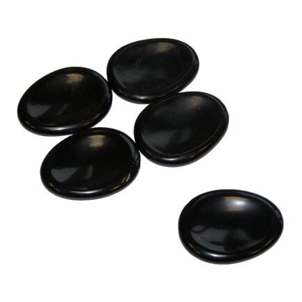 Black Obsidian Worry Stone