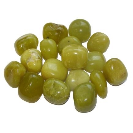 Olive Jade Tumblestone