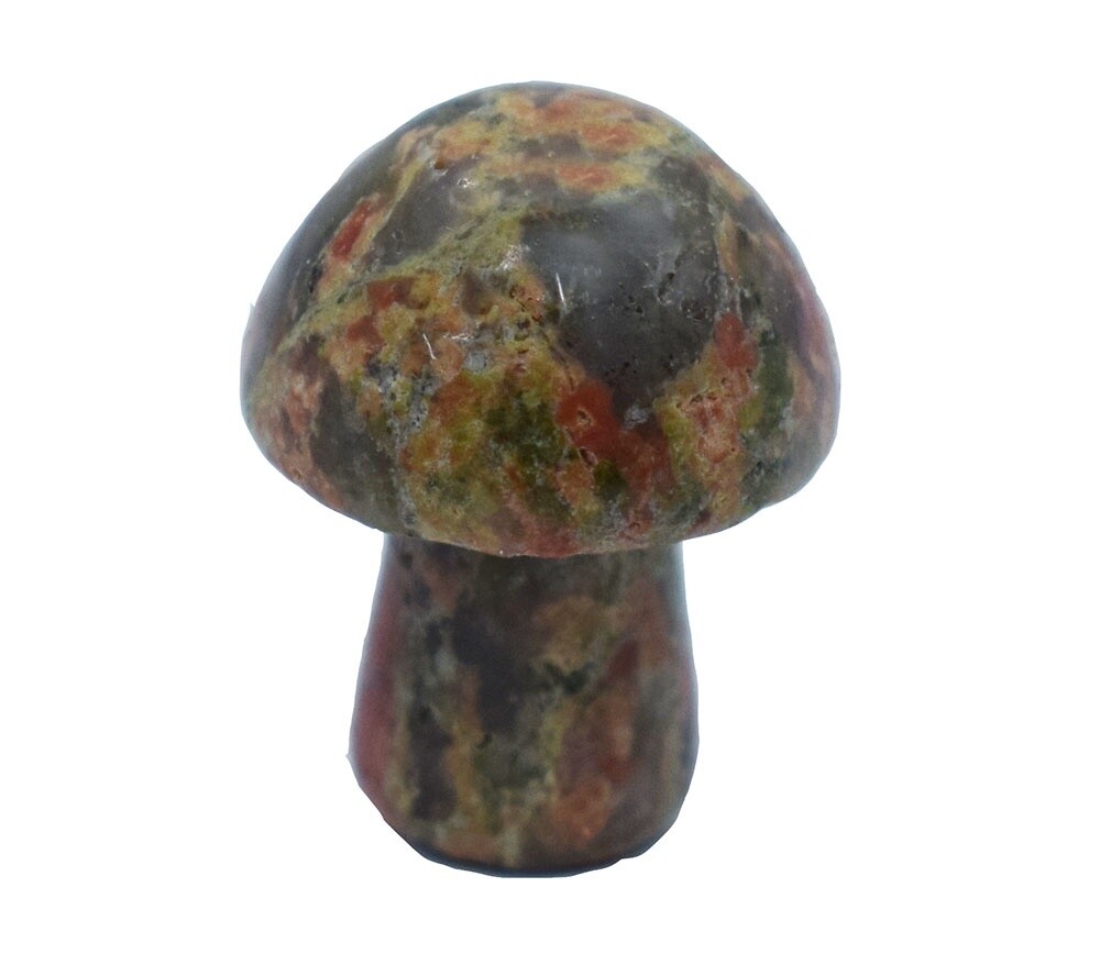 Unakite 20mm Mushroom