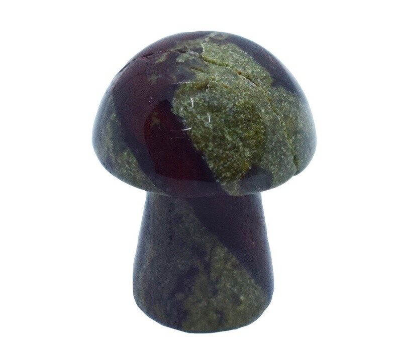 Dragon Bld Jasper 20mm Mushroom