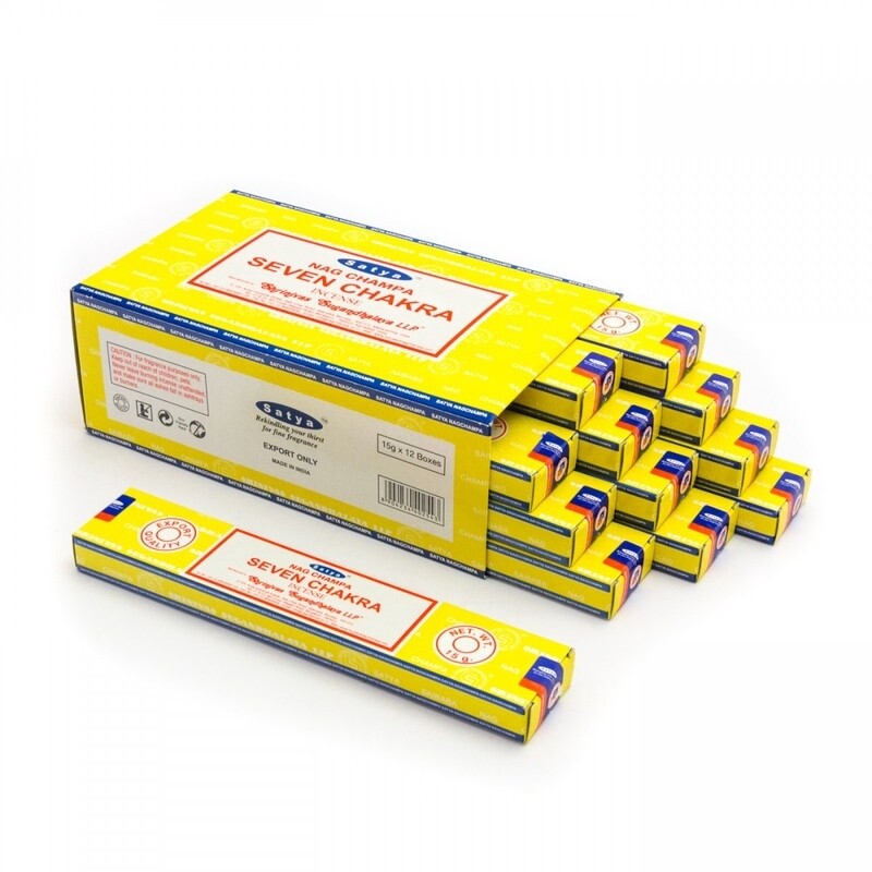 Seven Chakras  Incense Sticks By Satya