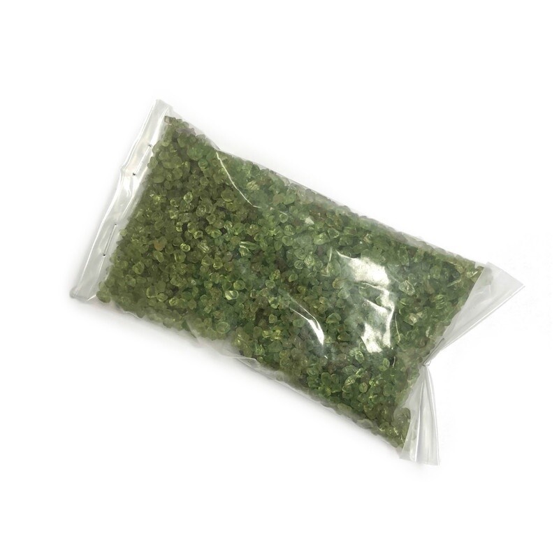 Peridot Chips (250g) - Very Small