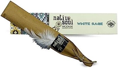 Native Soul White Sage incense sticks