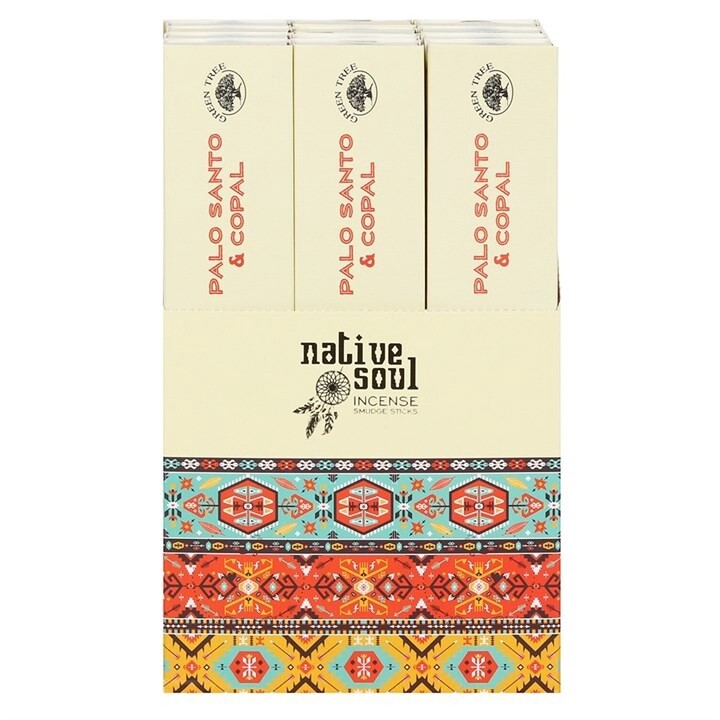 NATIVE SOUL COPAL &amp; PALO SANTO INCENSE STICKS