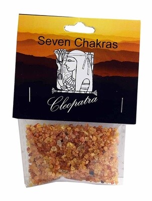 Incense Resin Seven Chakras