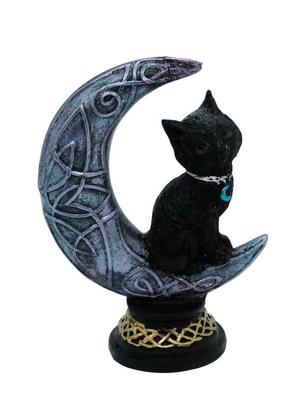 Black Cat on Moon Large