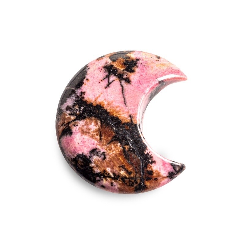 Rhodonite Crystal Moon