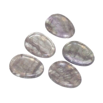 Fluorite Worry Stone