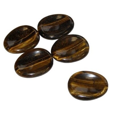Gold Tigers Eye Worry Stone