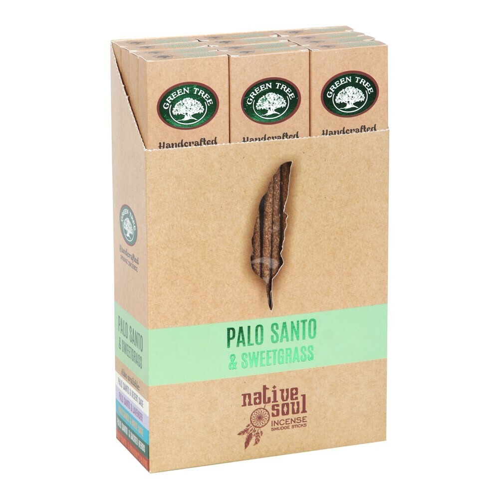 Palo Santo &amp; Sweet Grass Smudge Incense Sticks