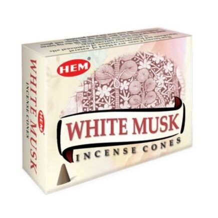 HEM White Musk Cones