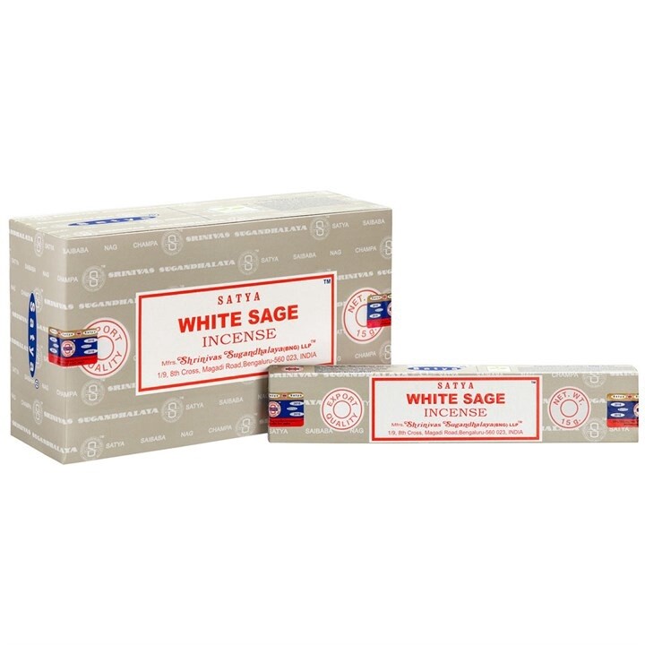 WHITE SAGE  Incense Sticks By Satya