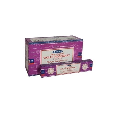 Violet Rosemary  Incense Sticks By Satya