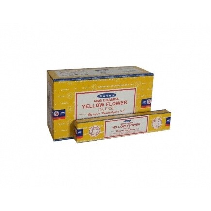 Yellow Flower  Incense Sticks By Satya