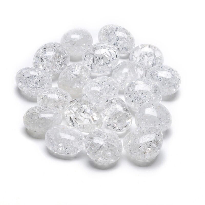 Crackled Quartz Tumblestone