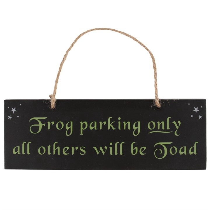 FROG PARKING HANGING SIGN