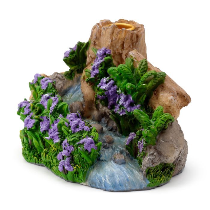 Ancient Woodland Bluebell Stream Backflow Incense Burner