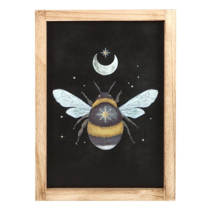FOREST BEE FRAMED WALL ART PRINT