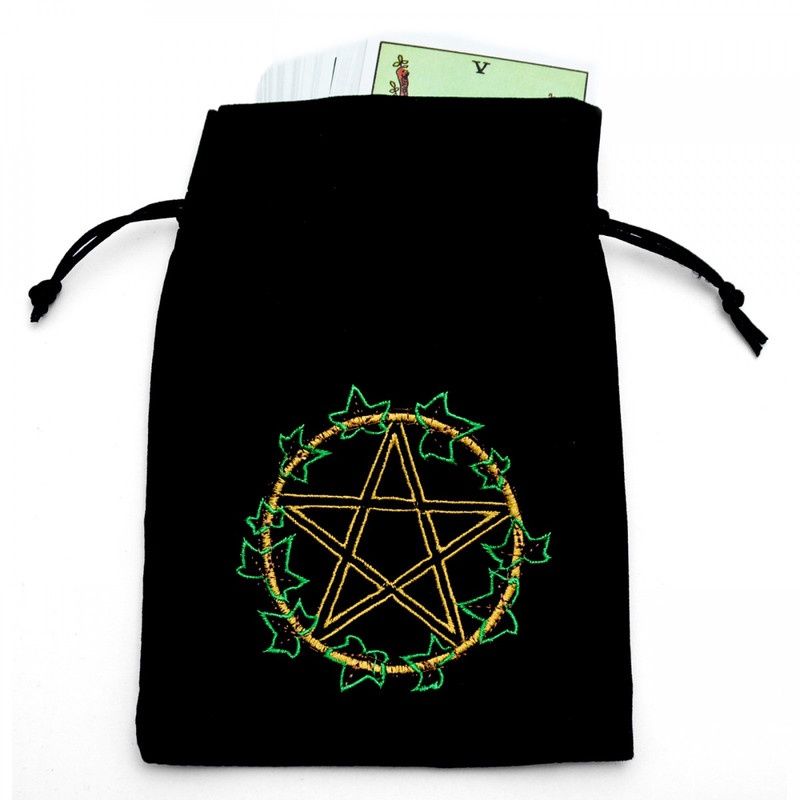 Pentacle In Ivy Bag - Black